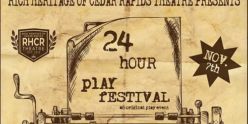 24 Hour Play Festival!