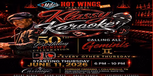 Klassy Karaoke with DJ1LUV