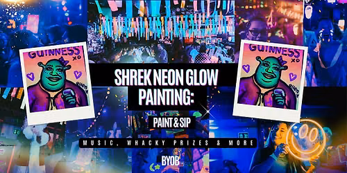 Neon Painting | Shrek | BYOB