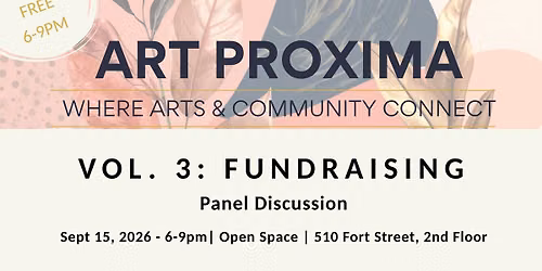 Art Proxima Vol. 3: Panel Discussion on Fundraising | ACI Foundation