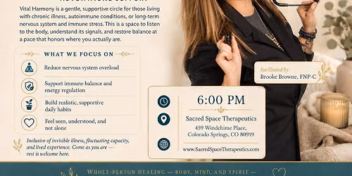 Vital Harmony - A safe space for chronic illness & autoimmune support