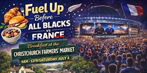 All Blacks Match Weekend Breakfast at the market \ud83d\udda4