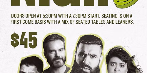 Comedy night at Apoth
