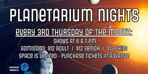 Planetarium Nights: Double Feature