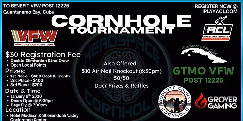 VFW Post 12225 Cornhole Tournament Benefit