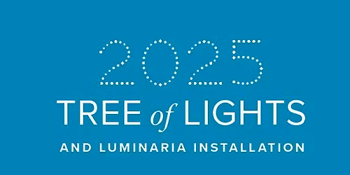 Tree of Lights and Luminaria Installation