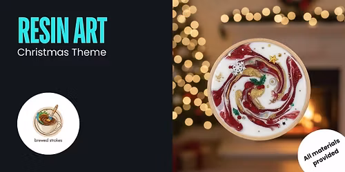 Resin Art - Christmas Theme