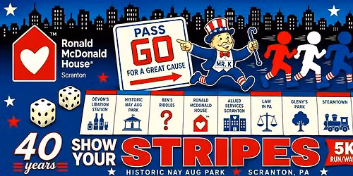 Show Your Stripes 5k - Gameboard Edition