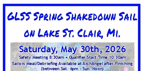 Lake St Clair Solo Scramble\/Spring Shakedown Challenge