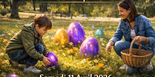 Chasse aux oeufs g\u00e9ante et barbecue participatif 11\/04\/2026