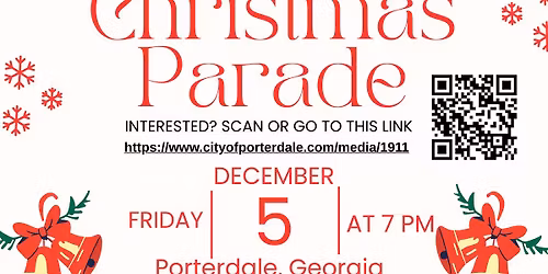 The City of Porterdale's Christmas Parade
