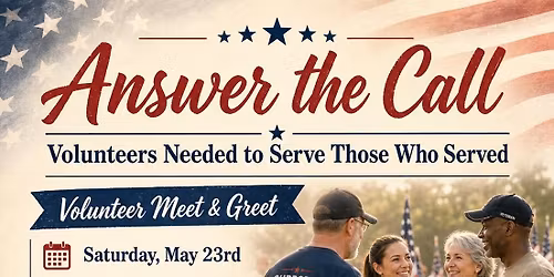 VOLUNTEER MEET AND GREET 
