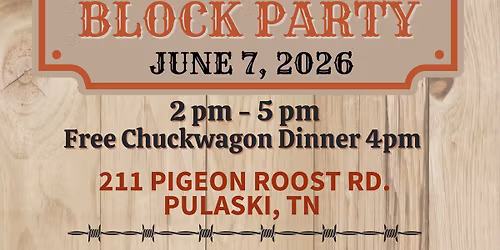 Cowboy Block Party