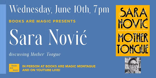 In-Store: Sara Novi\u0107 presents Mother Tongue
