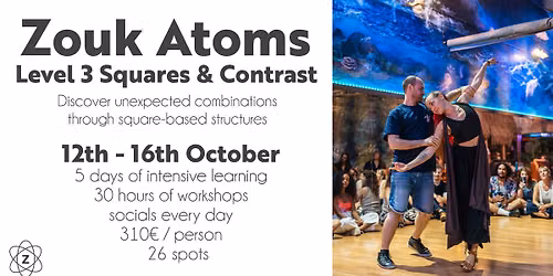 Zouk Atoms Level 3 - Squares & Contrast - October 2027