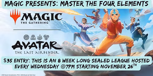 Magic Presents: Master the Four Elements Sealed League