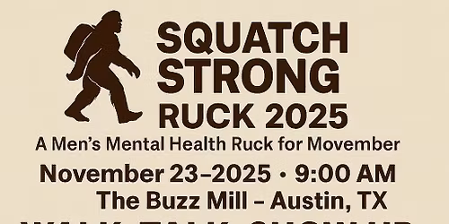 SQUATCH STRONG RUCK 2025