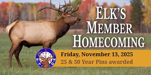 Elk's Member Homecoming
