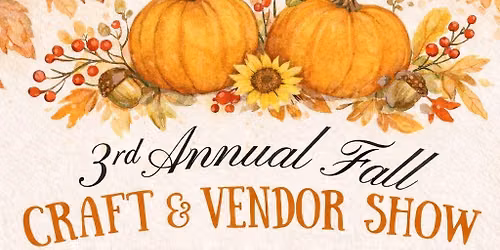 Lenola Auxiliary 2026 Fall Craft and Vendor Show