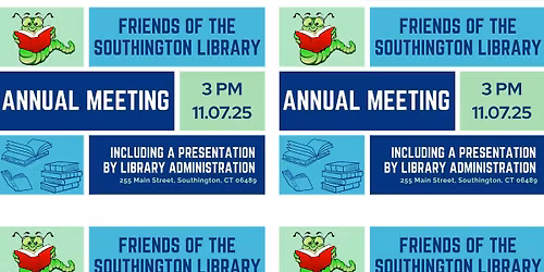 Friends of the Southington Library Annual Meeting