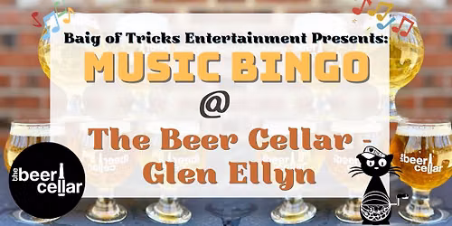 Music Bingo at The Beer Cellar - Glen Ellyn
