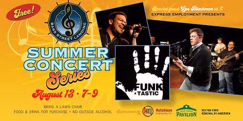 Bass Street Landing Concert featuring Funktastic Five