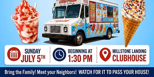 The Ice Cream Truck is Coming to Millstone!