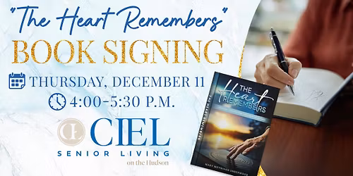 Book Signing: "The Heart Remembers" with Mary Underwood