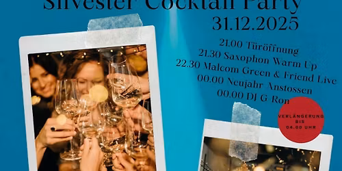Silvester Cocktail Party - Jahresabschluss Ball