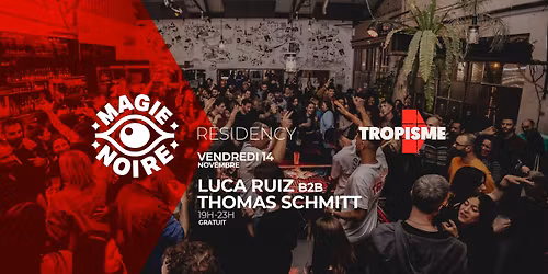 MAGIE NOIRE x Ami.es Wine House @ Caf\u00e9 Tropisme (Gratuit)