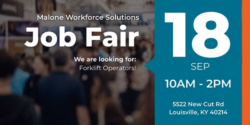 Malone Workforce Solutions Job Fair