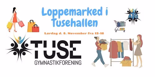 Loppemarked i Tuse (Tuse gymnastikforening)