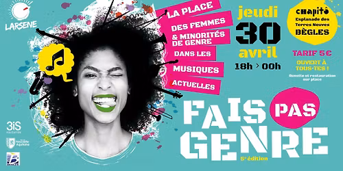 Fais Pas Genre #5 -Les Femmes dans les musiques actuelles