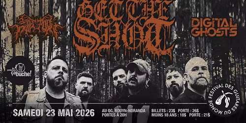 Get The Shot, SPITPOOL & Digital Ghosts - Soir\u00e9e m\u00e9tal du FGMAT \u00e0 Rouyn-Noranda
