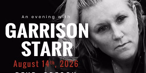An Evening with Garrison Starr