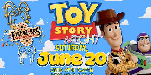 Toy Story Night at Southwest University Park \ud83e\udd20\ud83d\ude80\u26be