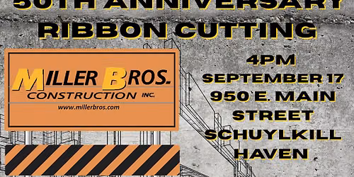 Miller Bros Construction 50th Anniversary Ribbon Cutting