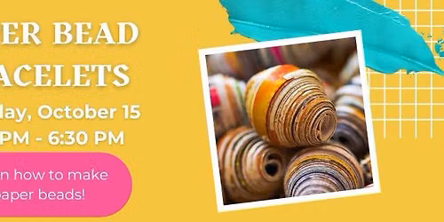 Paper Bead Bracelets