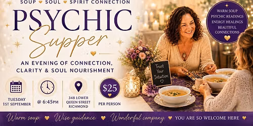 PSYCHIC SUPPER- Richmond Nelson