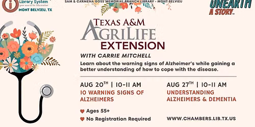 MONT BELVIEU: Texas A&M AgriLife Extension with Carrie Mitchell