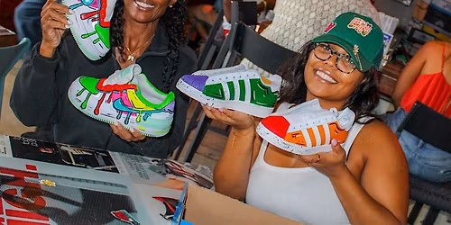 Miami Sneaker Customization Workshop at Grails \u2013 Paint Your Own Sneakers!