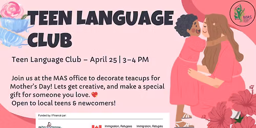 Teen Language Club- Mother's Day Teacups