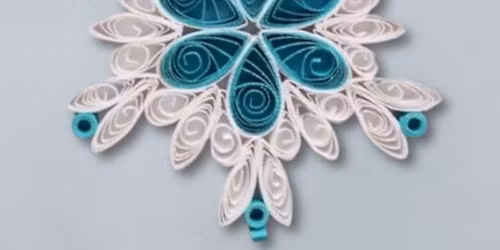 Paper Quilling - Snowflakes \u2744\ufe0f