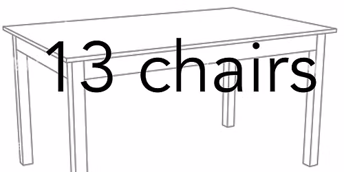 Thirteen Chairs Live