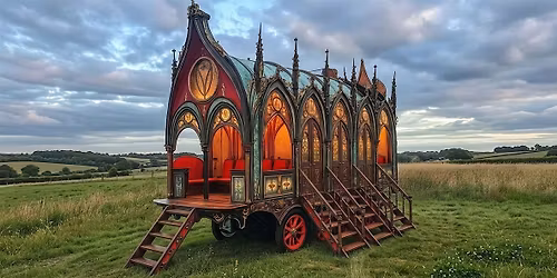 Burning Man Art: Confessional Alter Volunteer Kick-Off by Looking Up Arts