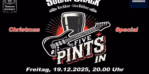 Five Pints In "Xmas Special" @ Sugar Shack