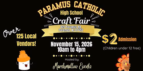 Paramus Catholic High School Craft Fair