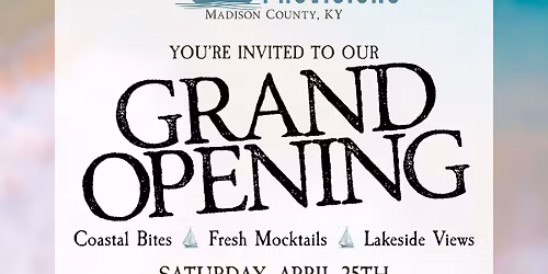 Stillwater Provisions Grand Opening!