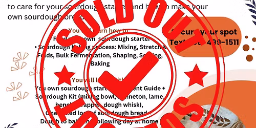 Sourdough Workshop for Beginners