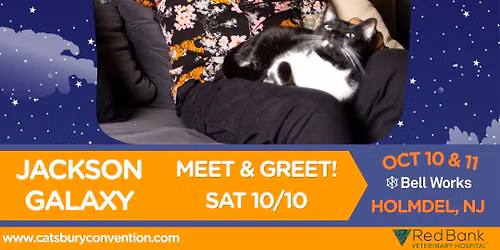 Meet Jackson Galaxy at Catsbury Park Cat Convention 2026